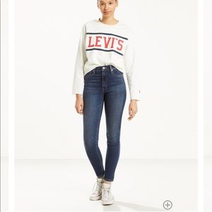 Levi’s High Waisted Super Skinny Jeans